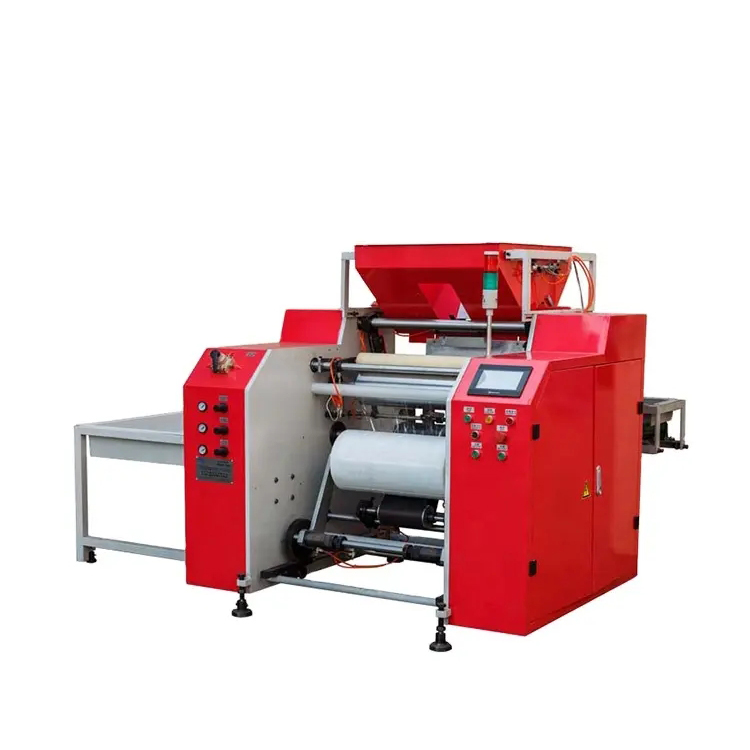 1 meter width automatic cling film rewinding machine