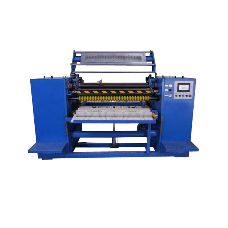 Automatic coreless wallpaper rewinding machine