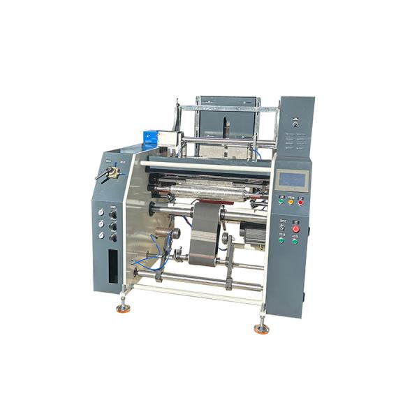 Automatic 5shaft cling film rewinder with curl function