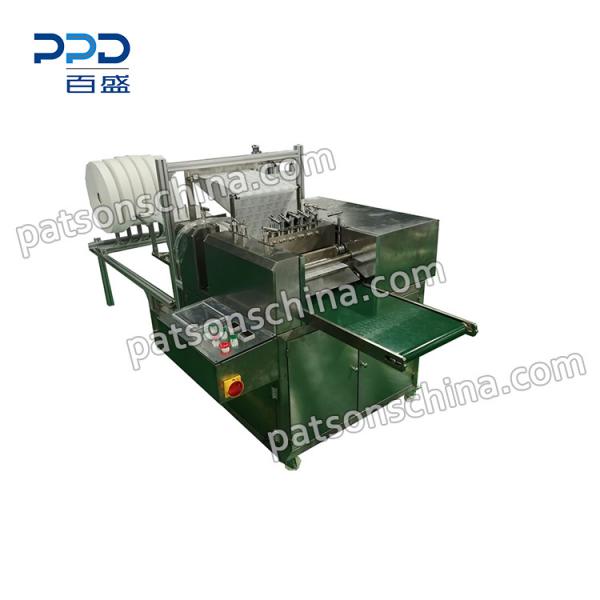 Automatic high-speed 8 lanes alcohol swab packaging machine