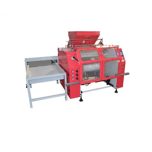 Automatic stretch film rewinding machine with CE cover