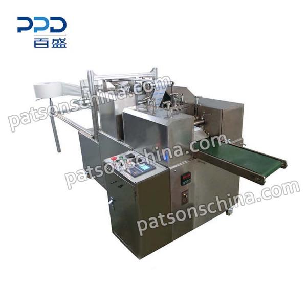 Automatic 2 lane alcohol wipes packing machine